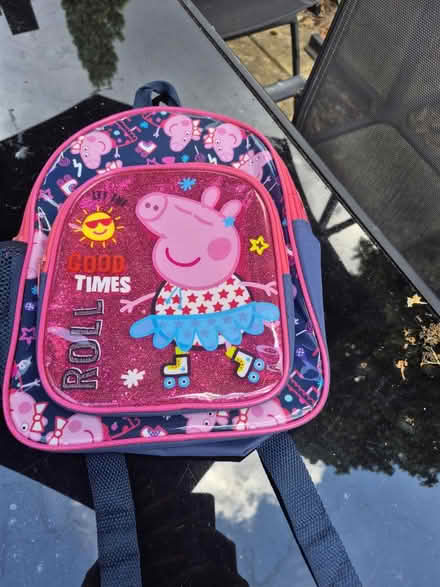 Photo of free Peppa Pig backpack (Aldershot, GU12) #1