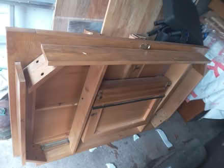 Photo of free Oak dining table (Neston CH64) #1