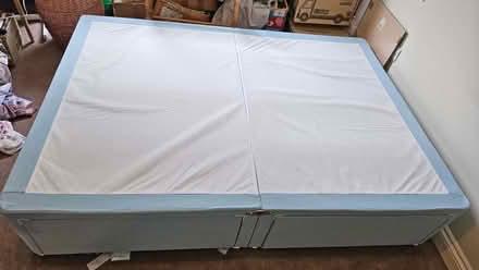 Photo of free Double Divan Bed Base with 4 drawers - NO MATTRESS (Knightsfield AL8) #1