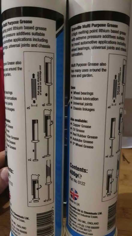 Photo of free Multi Purpose Grease (Odd Down) #2