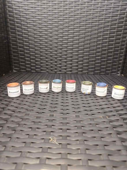 Photo of free Old Humbrol Paint Tins. (Lawns SN3) #1