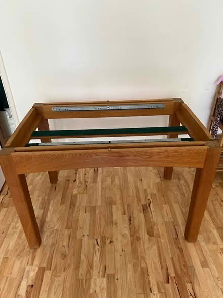 Photo of free Solid Oak Table (Legs Only) (Notting Hill W11) #1
