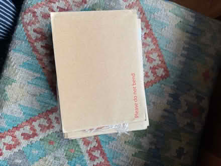 Photo of free Pack of small cardboard backed envelopes (Wivenhoe CO7) #3