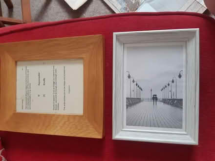 Photo of free 2 picture frames (Aldingbourne PO20) #1