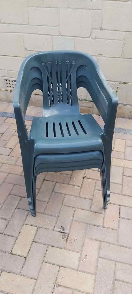 Photo of free Plastic Garden Chairs (Haydon wick SN25) #1