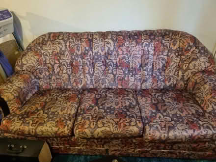 Photo of free 3 seater Sofa & chair (Petts wood BR2) #1