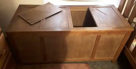 Photo of free Wooden storage blanket box (Burneside LA8) #3