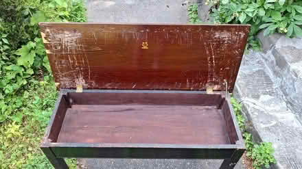 Photo of free Solid wood piano bench (Westboro, 262 Duncairn Ave.) #2