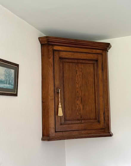 Photo of free Two corner wall cabinets (CV37 7JH) #1