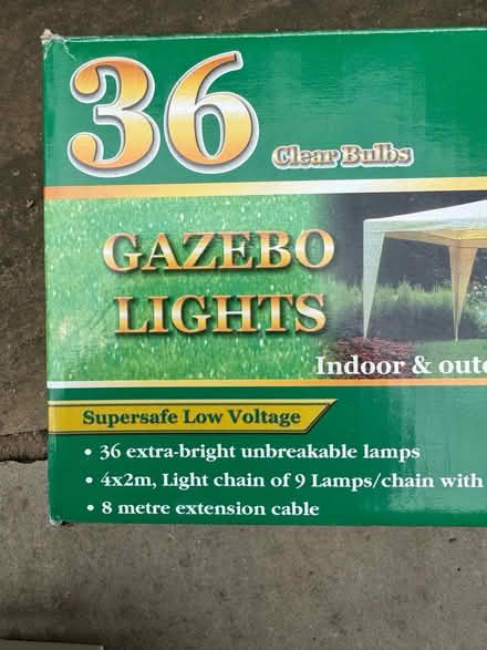Photo of free Gazebo lights (Dogsthorpe PE1) #1