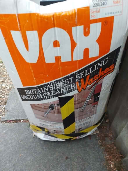 Photo of free Vax vacuum cleaner, wet/dry (35 yrs old) (Wildridings RG12) #2