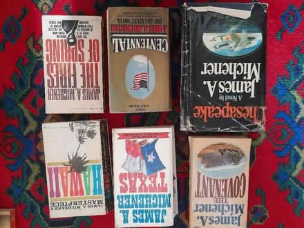 Photo of free James A. Michener novels (AB10) #1