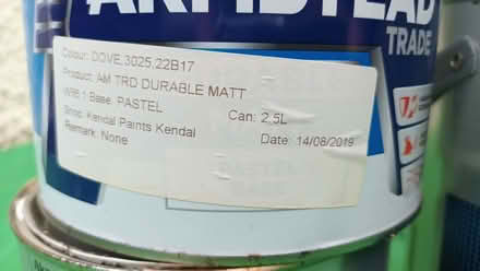Photo of free Part-used Emulsion Paints (Kendal LA9) #4