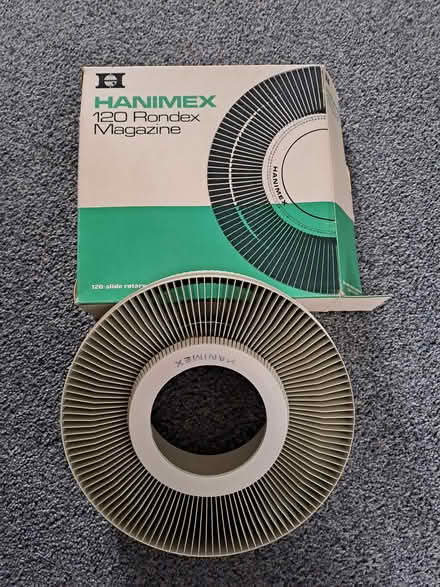 Photo of free Hanimex 120 Rondex Slide Magazine (Bohemia TN37) #1