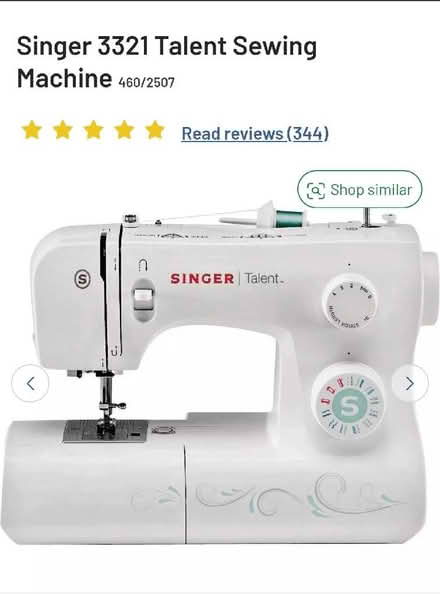 Photo of Small sewing machine (Lonesome SW16) #2