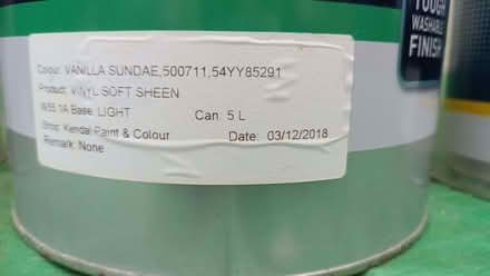 Photo of free Part-used Emulsion Paints (Kendal LA9) #3