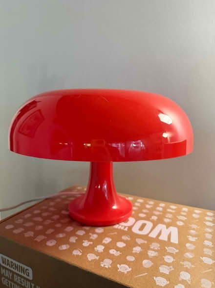 Photo of free Red Mushroom Lamp (Pacifica) #1