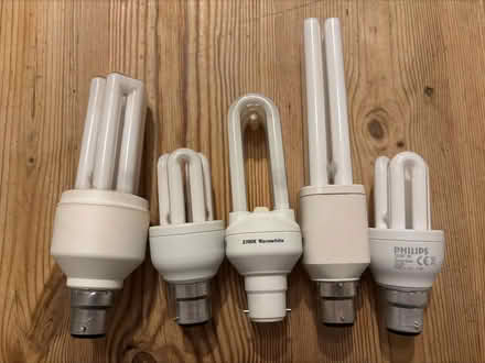 Photo of free Bayonet Energy Saving Lightbulbs, mixed sizes (Woodbridge IP12) #1