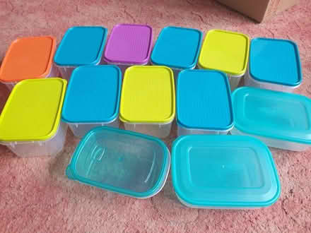 Photo of free tupperware boxes (Garston, WD25) #1