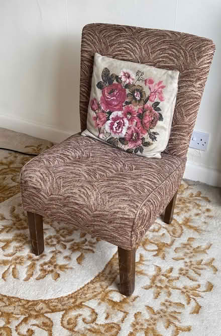 Photo of free Upholstered chair (CV37 7JH) #1