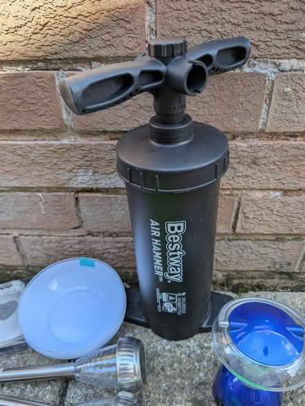 Photo of free Random camping bits and pump (LS26 Great Preston) #1