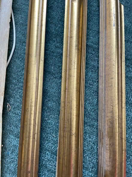 Photo of free Frame gold bevelled pieces 43” long (SE19) #2