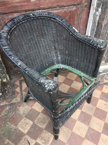 Photo of free Old cane chair (Windmill Down TQ9) #1