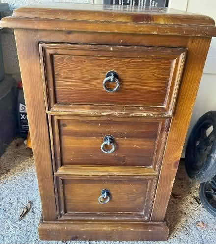 Photo of free Solid Wooden Cabinet (Great upcycle project) (Brize Norton OX18) #2