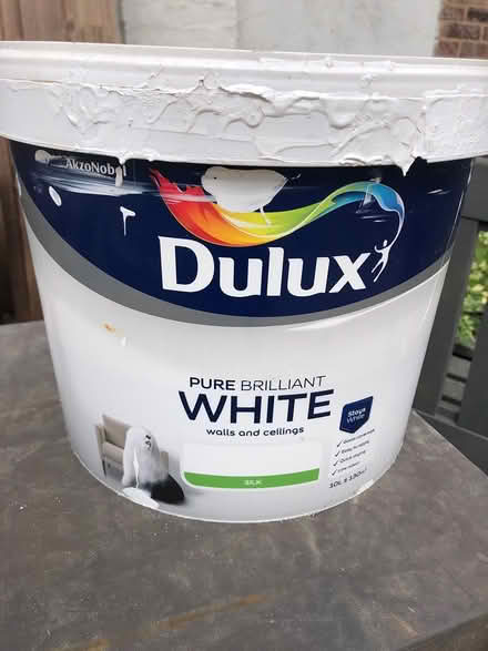 Photo of free Dulux Brilliant White paint (HP17 Haddenham) #1