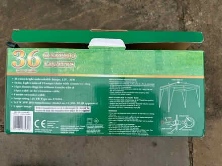 Photo of free Gazebo lights (Dogsthorpe PE1) #3