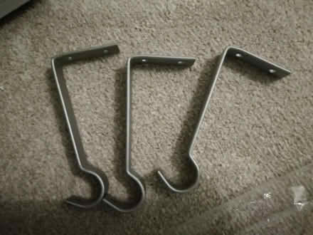 Photo of free matt chrome curtain pole (Chigwell IG7) #2