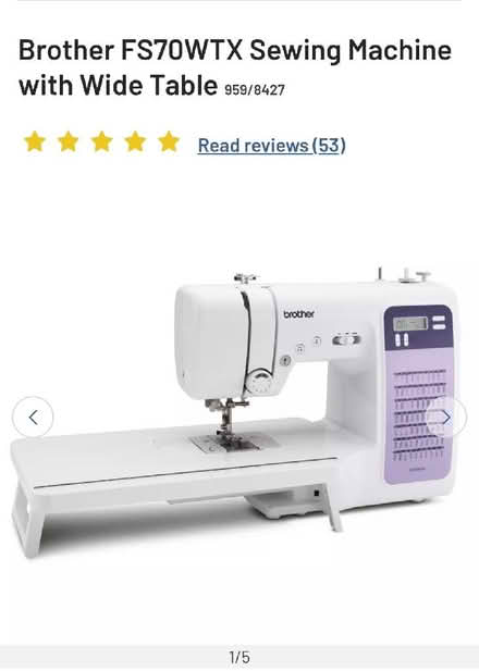 Photo of Small sewing machine (Lonesome SW16) #1
