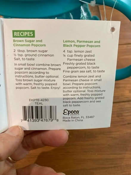 Photo of free Micro-Pro Popcorn Popper (Markham) #4