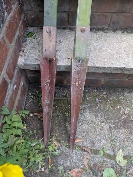 Photo of free Fence/trellis post spikes (Meanwood, LS7) #4