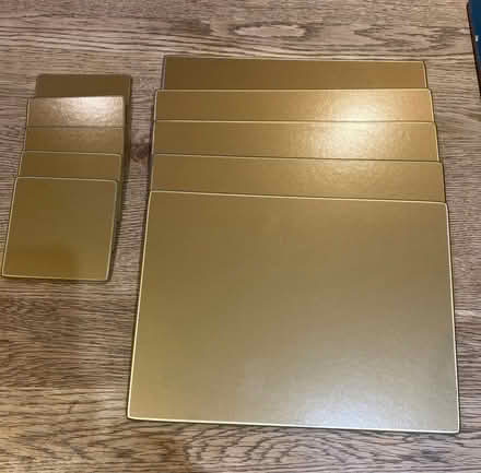 Photo of free Set of 5 Placemats and Coasters (Yateley GU46) #1