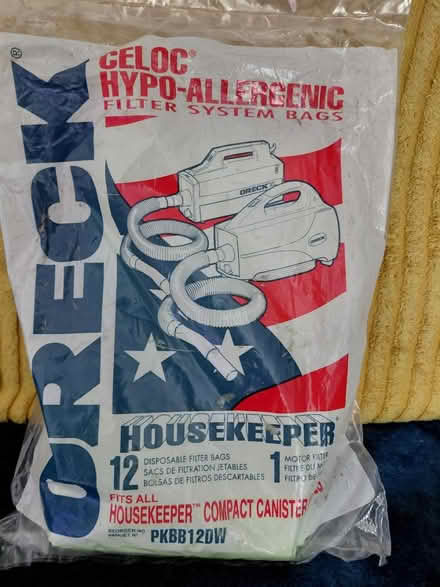 Photo of free Oreck vac bags (Burnley wood) #1