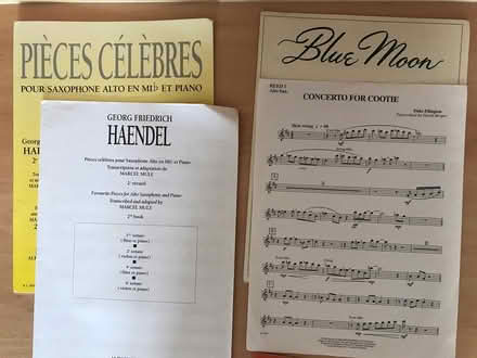 Photo of free Saxophone books and sheet music (Hale Barns, WA15) #2