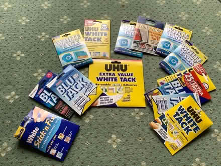 Photo of free Blu / white tack 14 pack for school (Rainhill village) #1