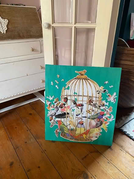 Photo of free puzzle glued on wood (Iffley OX4) #1