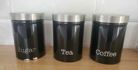 Photo of free Tea, Coffee & Sugar Cannisters (South Woodham Ferrers) #1