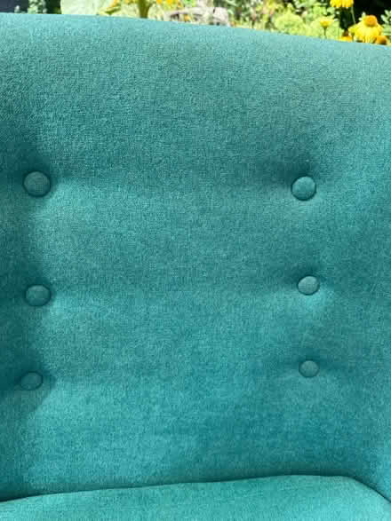 Photo of free Teal/Turquoise Blue Accent Chair (Cascade - Fairwood) #3