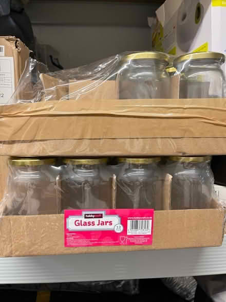 Photo of free Glass Jars with lids Hobby Craft (Curzon Park, Chester) #1