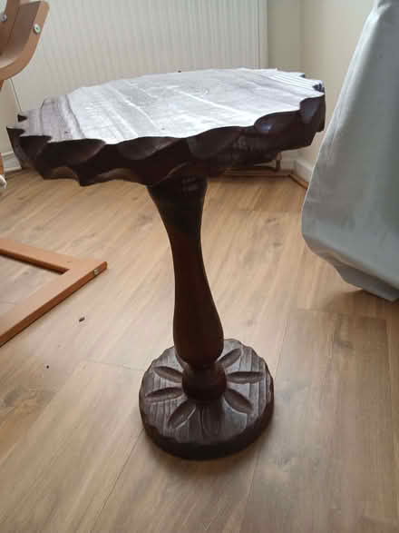 Photo of free Small pedestal table for upcycling (Copthorne SY3) #3