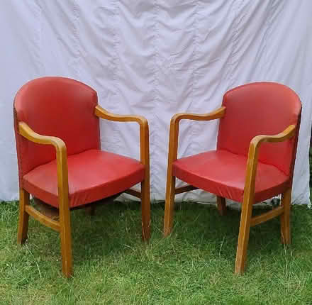 Photo of free Vintage dining / board room chairs (Saltaire BD18) #1