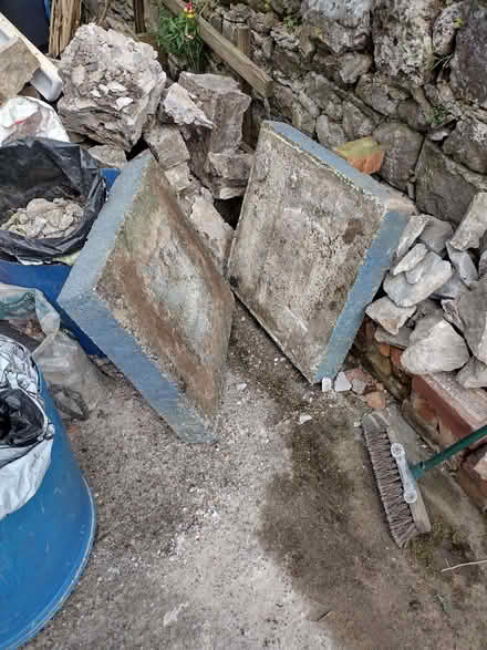 Photo of free Concrete capstones (Allithwaite LA11) #2