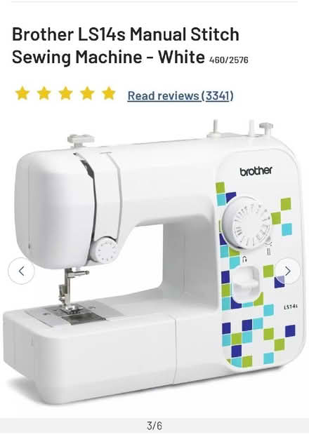 Photo of Small sewing machine (Lonesome SW16) #3