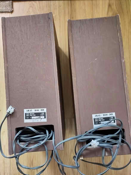 Photo of free AKAI speakers (Lancaster, Westbourne Park) #3