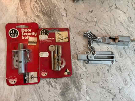 Photo of free Door chain, door security bolt, window locks (Letchworth SG6) #1