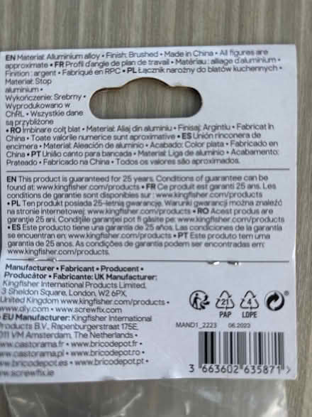 Photo of free Worktop Corner Joint (Cromford DE4) #3