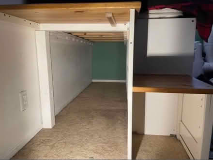 Photo of free Single Bed w/ ikea shelf bedframe (Westwood) #2
